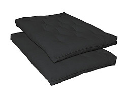 Black Premium Innerspring Futon Pad...