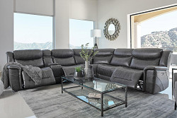 Armless Recliner (Charcoal), 31.00 ...