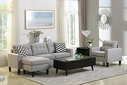                                                  							Metro Upholstered Tufted Reversible...
                                                						 