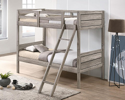                                                  							Ryder T/T Bunk Bed, Weathered Taupe...
                                                						 