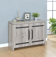                                                  							Grey Driftwood Accent Cabinet, 41.0...
                                                						 