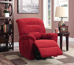 Brick Red Power Lift Recliner, 37.0...
