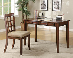 Casual Chestnut Desk Set, 48.00 X 2...