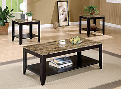 Transitional Marble/Cappuccino Look...