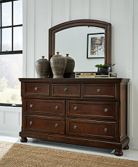                                                  							Porter Dresser and Mirror
                                                						 