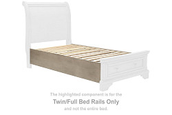                                                  							Lettner Twin/Full Bed Rails
                                                						 