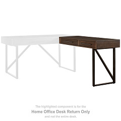                                                  							Starmore Home Office Desk Return
                                                						 