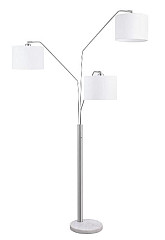                                                  							Floor Lamp (White) 56.00 X 13.00 X ...
                                                						 