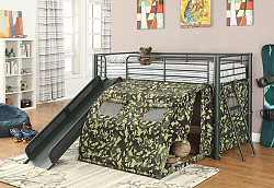                                                  							Camouflage Themed Glossy Green Loft...
                                                						 