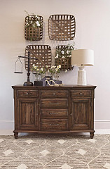                                                  							Vintage Dark Pine, Server, 56.50 X ...
                                                						 