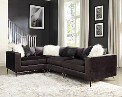 Ottoman, Charcoal, 40.00 X 40.00 X ...