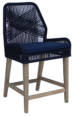                                                  							COUNTER HEIGHT STOOL (BLUE), 23.25 ...
                                                						 