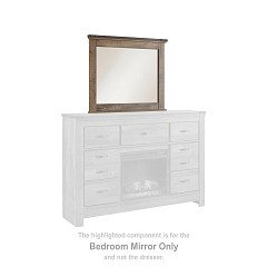                                                  							Trinell Dresser and Mirror with Fir...
                                                						 