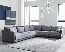 Raf Chair, Lt/ Dk Grey, 35.50 X 36....