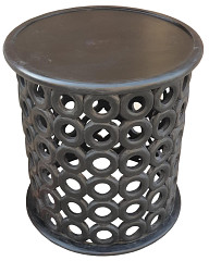                                                  							ACCENT TABLE, BLACK STAI;N, 21.00 X...
                                                						 