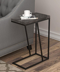                                                  							Accent Table, Rstc Grey, 10.00 X 18...
                                                						 