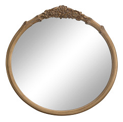                                                  							Round Mirror (Vintage Gold) 30.00" ...
                                                						 