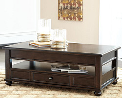                                                  							Barilanni Coffee Table with Lift To...
                                                						 