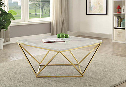 Modern White Coffee Table, 36.00 X ...
