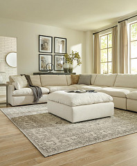                                                  							Tanavi Oversized Accent Ottoman
                                                						 