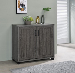 Accent Cabinet, Wthrd Gry, 39.25 X ...