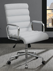                                                  							Office Chair (White),  24.50 X 26.5...
                                                						 