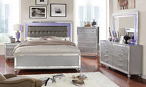 Brachium Mirrored 7PC Bedroom
