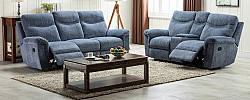                                                  							Sheffield Reclining Sofa and Love
                                                						 