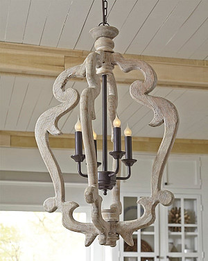Jocelin Wood Pendant Light (1/CN)