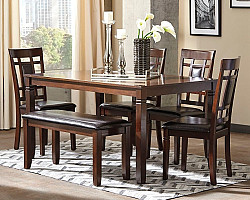                                                  							Bennox Dining Room Table Set (6/CN)
                                                						 