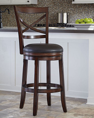                                                  							Porter UPH Swivel Barstool (2/CN)
                                                						 