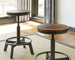 Torjin Swivel Stool (2/CN)