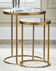                                                  							Majaci Accent Table Set (2/CN)
                                                						 