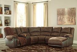                                                  							Nantahala 6-Piece Reclining Section...
                                                						 