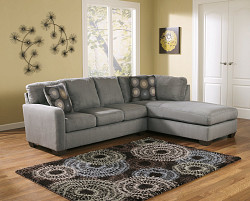                                                  							Zella 2-Piece Sectional with Chaise
                                                						 