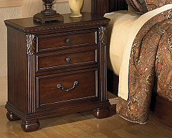                                                  							Leahlyn Two Drawer Night Stand
                                                						 