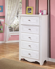                                                  							Exquisite Five Drawer Chest
                                                						 