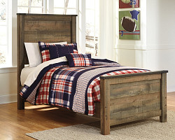                                                  							Trinell Queen Panel Bed
                                                						 