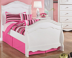                                                  							Exquisite Twin Sleigh Bed
                                                						 