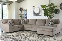                                                  							Ballinasloe 3-Piece Sectional with ...
                                                						 