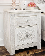                                                  							Paxberry Two Drawer Night Stand
                                                						 