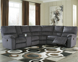                                                  							Urbino 3-Piece Reclining Sectional
                                                						 