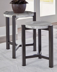                                                  							Crossport Accent Table Set (2/CN)
                                                						 