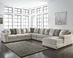                                                  							Ardsley 5-Piece Sectional with Chai...
                                                						 