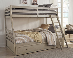                                                  							Lettner Twin over Full Bunk Bed wit...
                                                						 