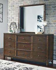                                                  							Kisper Dresser and Mirror
                                                						 