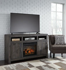                                                 							Mayflyn 62" TV Stand with Electric ...
                                                						 