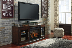                                                  							Chanceen 60" TV Stand with Electric...
                                                						 