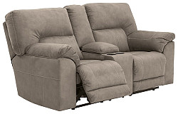                                                  							Cavalcade DBL Rec Loveseat w/Consol...
                                                						 