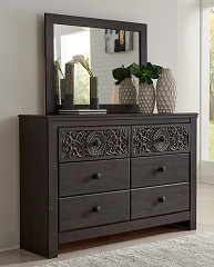                                                  							Paxberry Dresser and Mirror
                                                						 